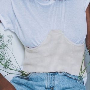 Orseund Iris knit corset top